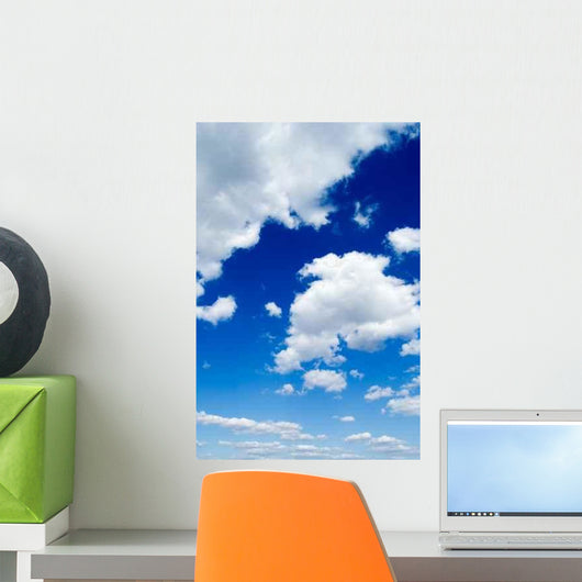 Clouds Blue Sky Wall Decal