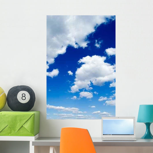 Clouds Blue Sky Wall Decal