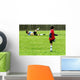 Boys Playing Soccer Wall Mural