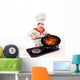 Happy Chef Is Cooking Wall Decal