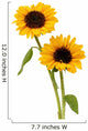 Sunflowers Wall Decal