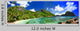 Panorama Beautiful Deserted Tropical