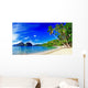 Panoramic Beautiful Beach Scenery