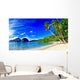Panoramic Beautiful Beach Scenery