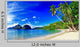 Panoramic Beautiful Beach Scenery
