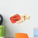 Popcorn movie tickets Wall Decal