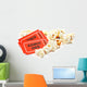 Popcorn movie tickets Wall Decal