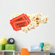 Popcorn movie tickets Wall Decal