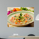 soup vegetable with ingredients Wall Mural