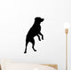 Silhouetted Labrador Wall Decal