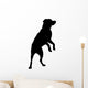 Silhouetted Labrador Wall Decal