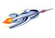 Retro styled rocketship Wall Decal