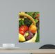 Basket Garden Vegetables Wall Mural