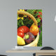 Basket of Garden Vegetables Wall Mural