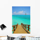 Dock and Sailboat Wall Mural