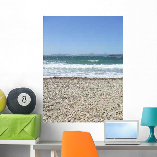 Plage Cabasson Borme Les Wall Decal