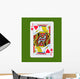 Play Card Heart Wall Mural