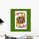 Play Card Heart Wall Mural