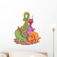 Dinosaur Cartoon Wall Decal