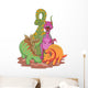 Dinosaur Cartoon Wall Decal