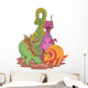 Dinosaur Cartoon Wall Decal