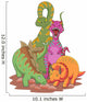 Dinosaur Cartoon Wall Decal