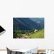 Swiss Alps near Davos Wall Decal