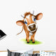 Little jersey cow Wall Decal