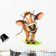 Little jersey cow Wall Decal