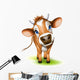 Little jersey cow Wall Decal