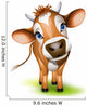 Little jersey cow Wall Decal