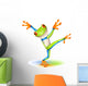 Dancing Tree Frog Wall Decal