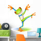 Dancing Tree Frog Wall Decal