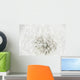 Dandelion Seedhead White Wall Mural