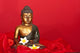 Buddha, Buddha figure Wall Mural