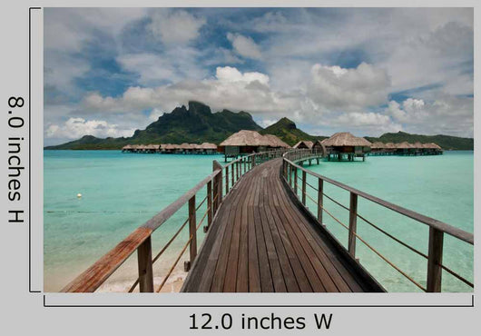 Overwater Bungalows Amazing Lagoon