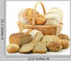Composition with Bread Wall Decal