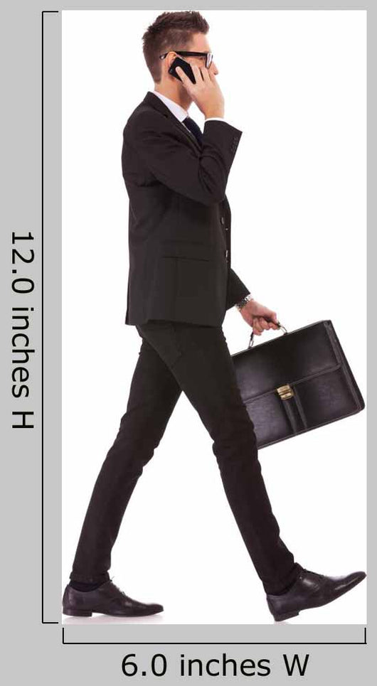 Business Man Talking Mobile