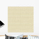 Seamless Chevron Pattern Wall Decal