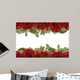 Border Red Roses Wall Mural