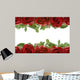 Border Red Roses Wall Mural