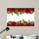 Border Red Roses Wall Mural