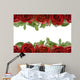 Border Red Roses Wall Mural