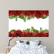 Border Red Roses Wall Mural