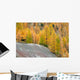 Larch Trees Autumn Wall Decal