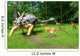 Troodon Attacking Euoplocephalus Dinosaurs Series Wall Mural