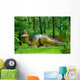 Corythosaurus casuarius, Corythosaur, dinosaurs series Wall Mural