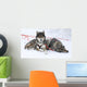 Husky Dogs Wall Mural