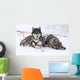 Husky Dogs Wall Mural