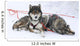 Husky Dogs Wall Mural